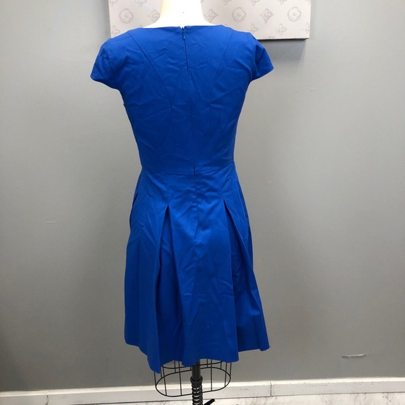 Brooks Brothers - blue Midi dress 4P e99-4 - Picture 2 of 5